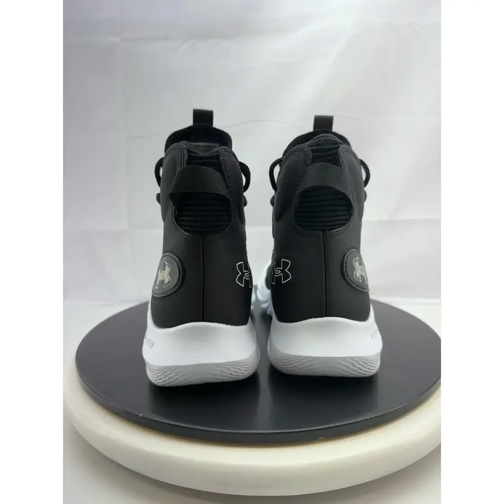 Under Armour Flow Highlight Ace Womens Sz 6.5 Black Volleyball Shoes 3027083-001